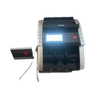 Aneken Money Counter Machine with Value Count, Dollar, Used Tested Works